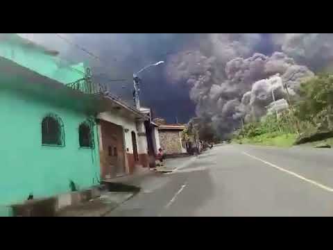 Volcán de Fuego de Guatemala