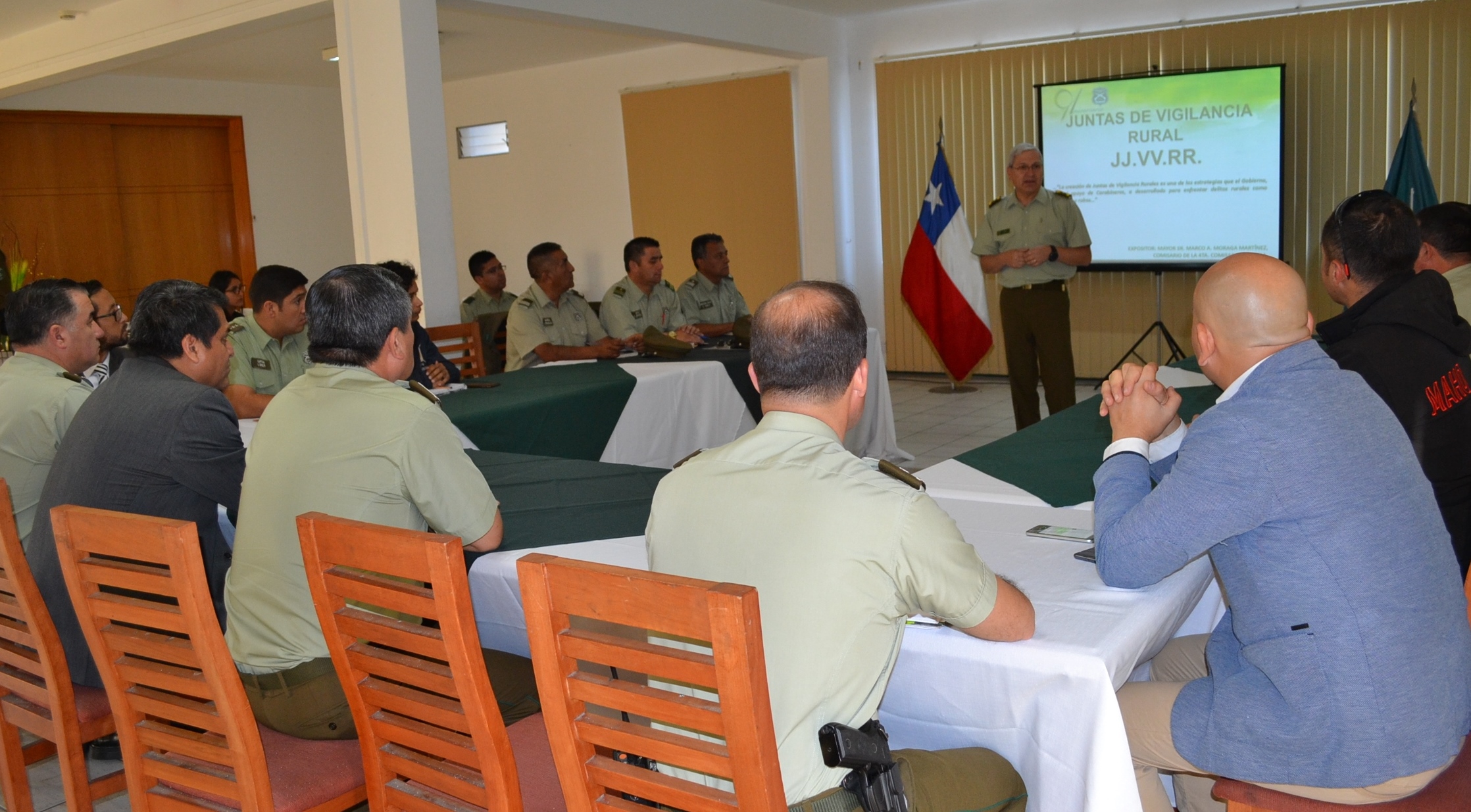 Carabineros trabaja para implementar Juntas de Vigilancia Rural en la Macrozona Norte