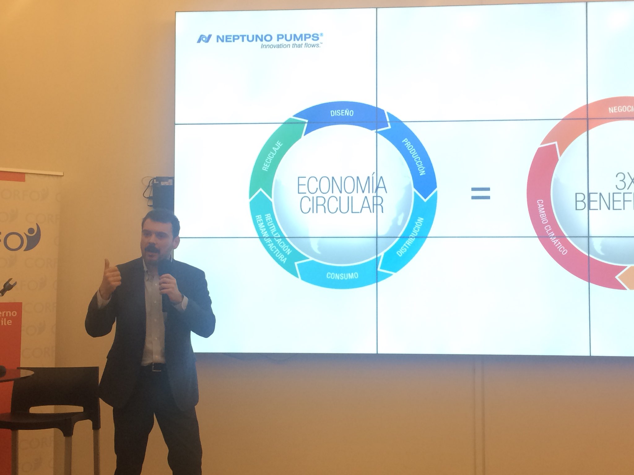 Iquiqueño en lanzamiento nacional del programa Prototipos de Innovación en Economía Circular