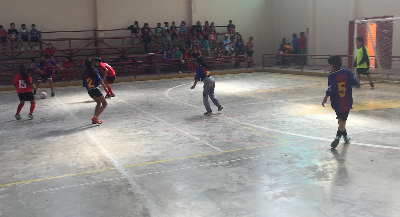 Niños y niñas del 4 a 7 disputaron encuentro deportivo y recreativo