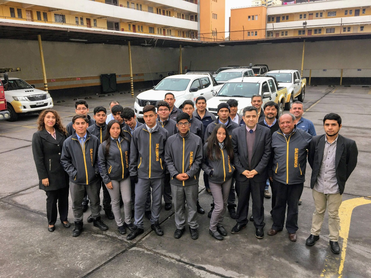 Pasantías estudiantiles en empresa eléctrica CGE Iquique