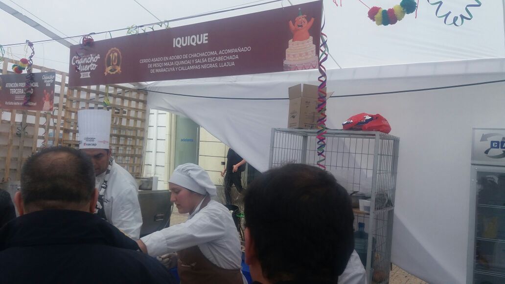 Iquique con INACAP presente en Feria Costumbrista de Talca