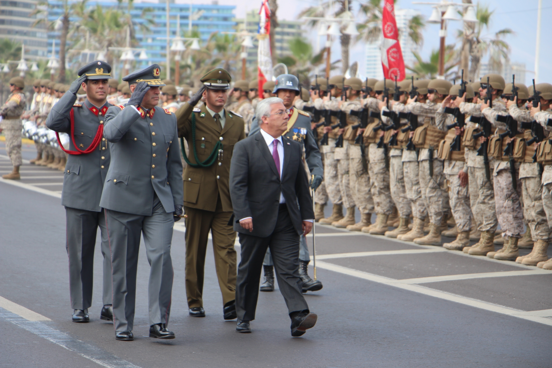 Homenaje de Iquique al Libertador General Bernardo O’Higgins