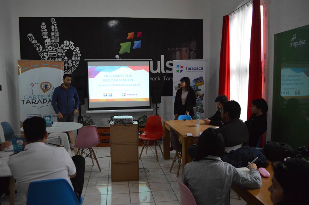 “Cartelera Tarapacá promueve sus plataformas web con actores del turismo regional”