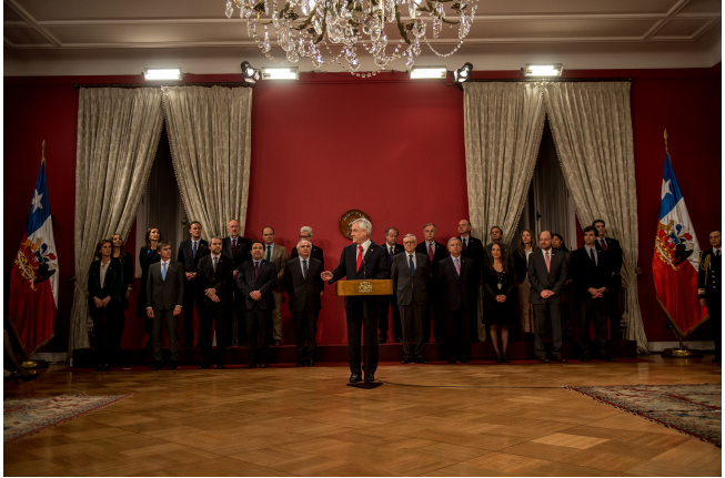 Presidente Piñera nombra nuevos ministros en Educación, Medio Ambiente y Cultura