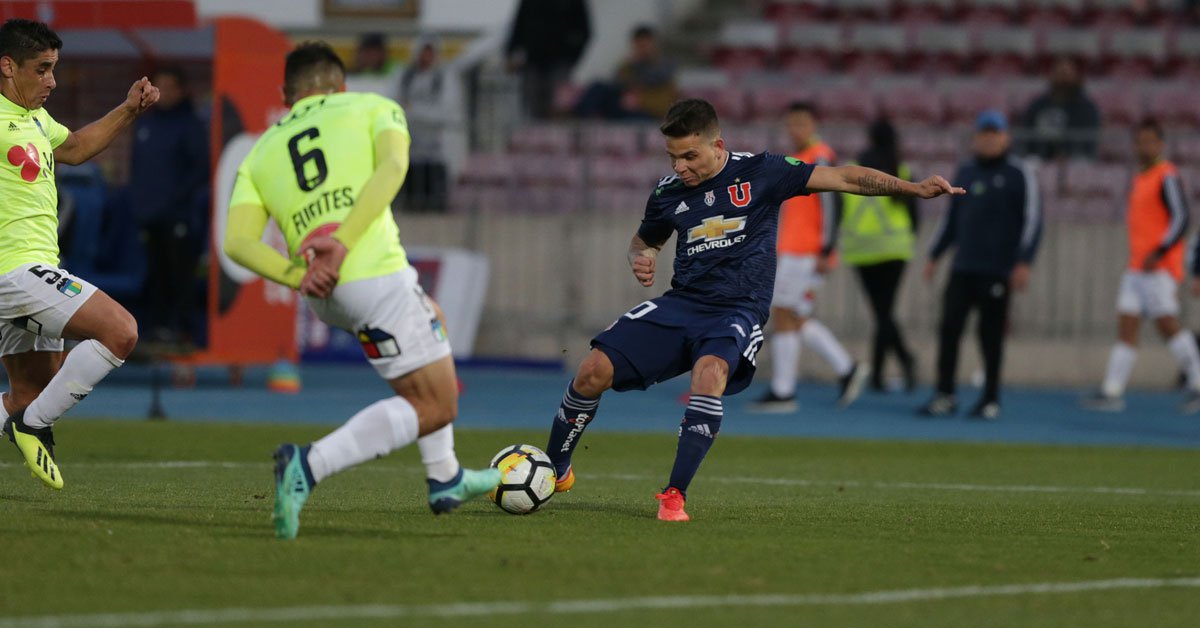 La U venció a O’Higgins en un trabajado partido y sumó confianza de cara al Súperclasico