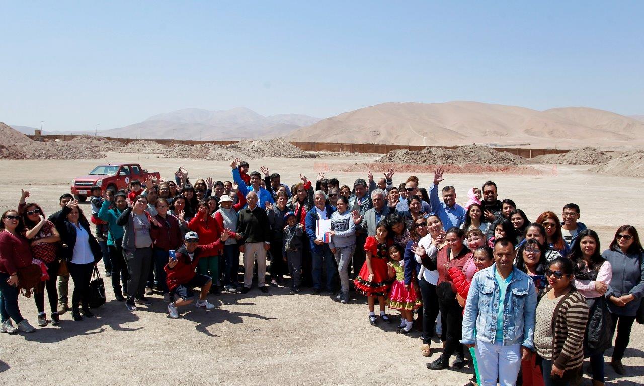 Parte construcción de las primeras 469 viviendas del Plan Urbano Habitacional La Pampa