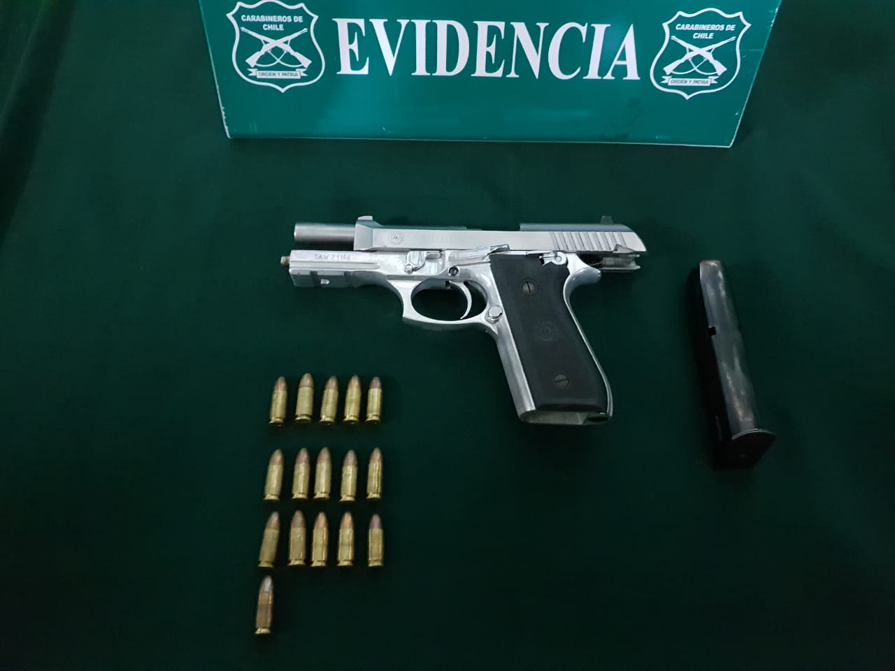 Detenidos por porte de arma de fuego