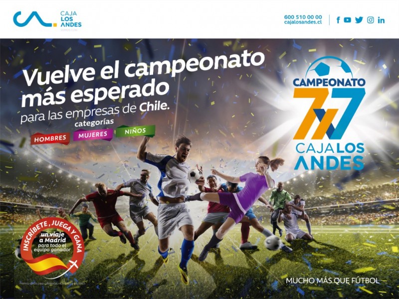 Comienza torneo de futbolito más grande de Chile