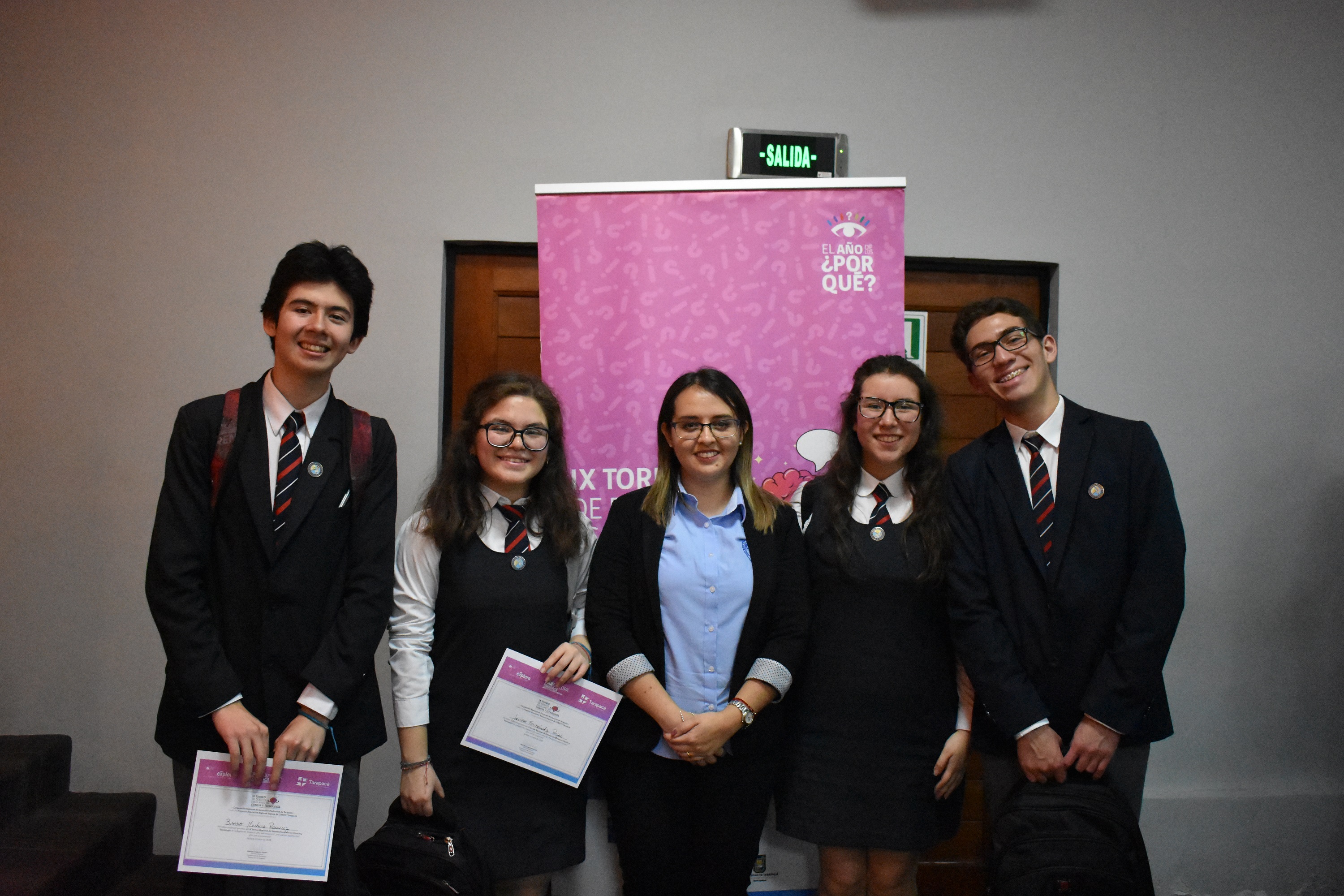 Tarapacá tiene ganadores de debates de Ciencia y Tecnología