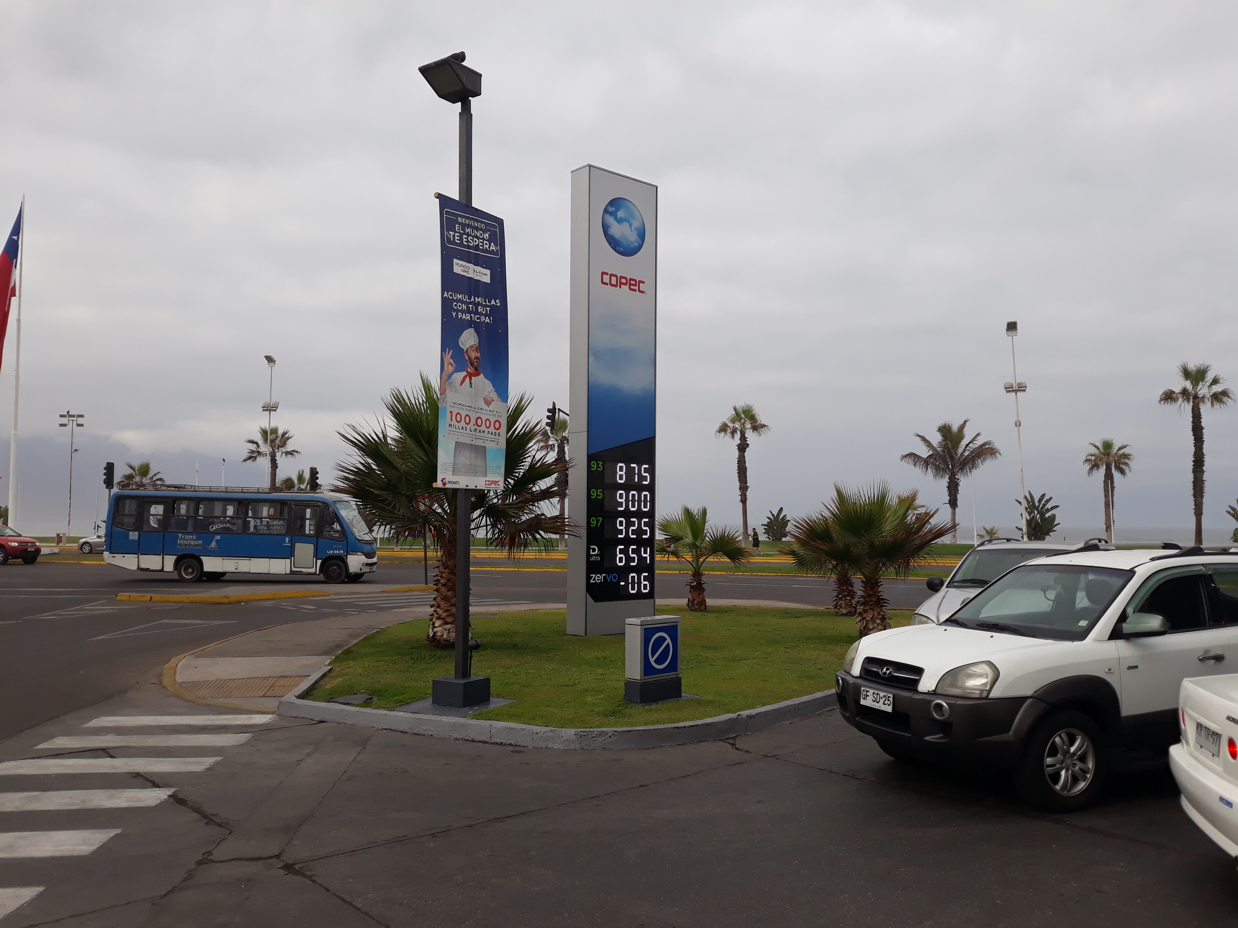 Precio de la gasolina y el gas por las nubes en Iquique