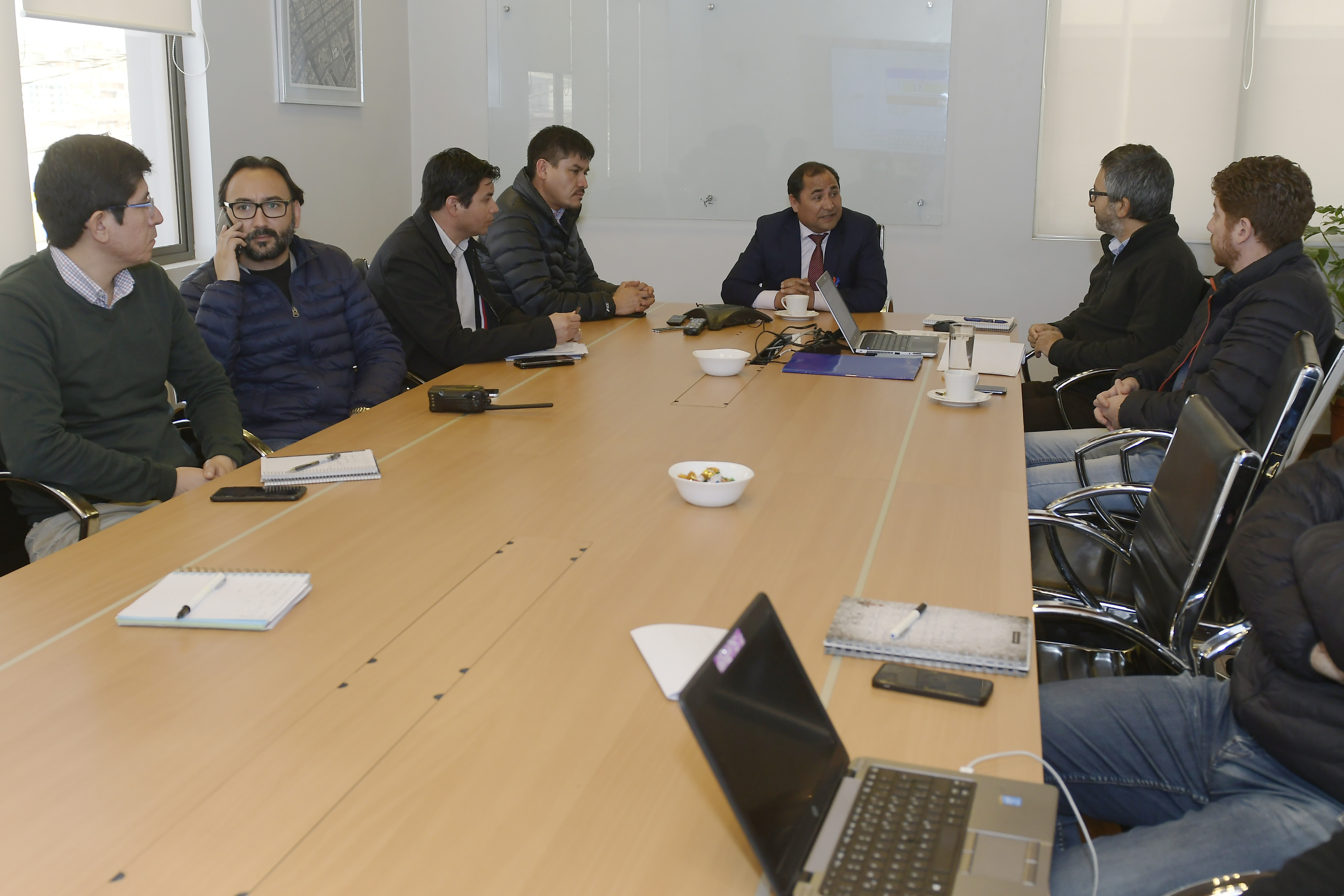 Constructora presentó detalles del Hospital de Alto Hospicio a alcalde Patricio Ferreira