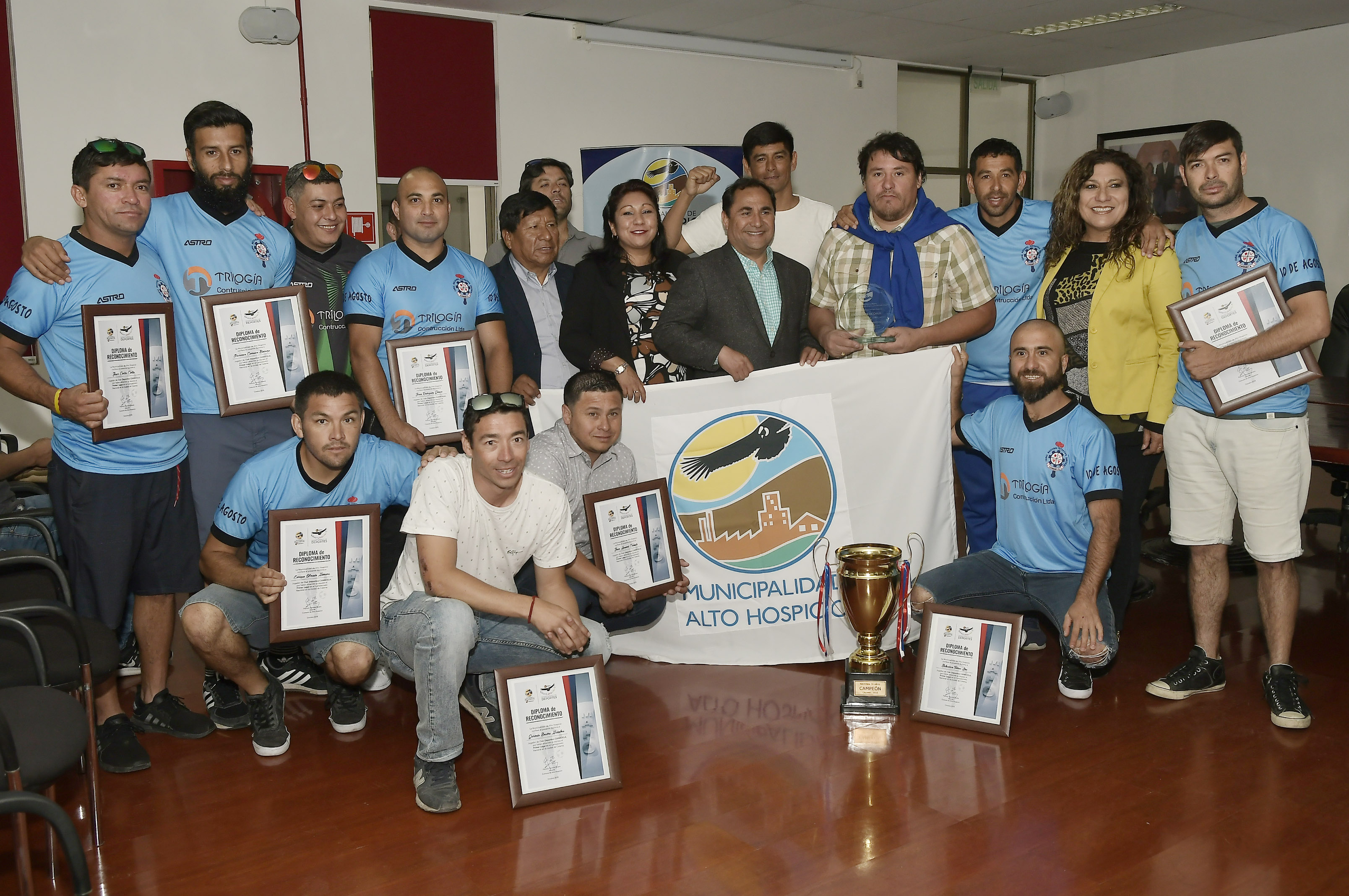 Canadela de Alto Hospicio Campeón Nacional Sub 35