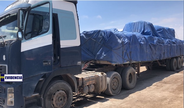 Detenido por receptación y apropiación indebida de camión y semirremolque