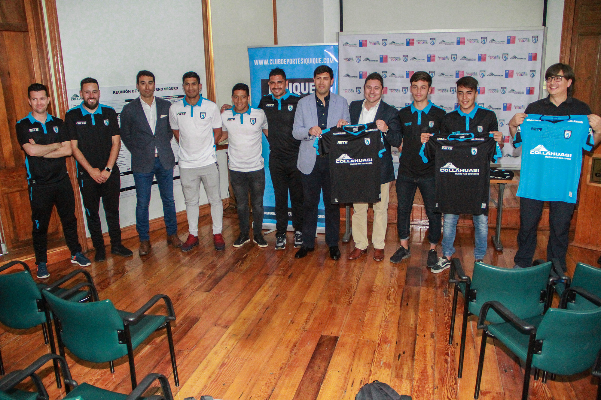 Deportes Iquique reconoce apoyo de Collahuasi a Sub 17 en Irlanda del Norte