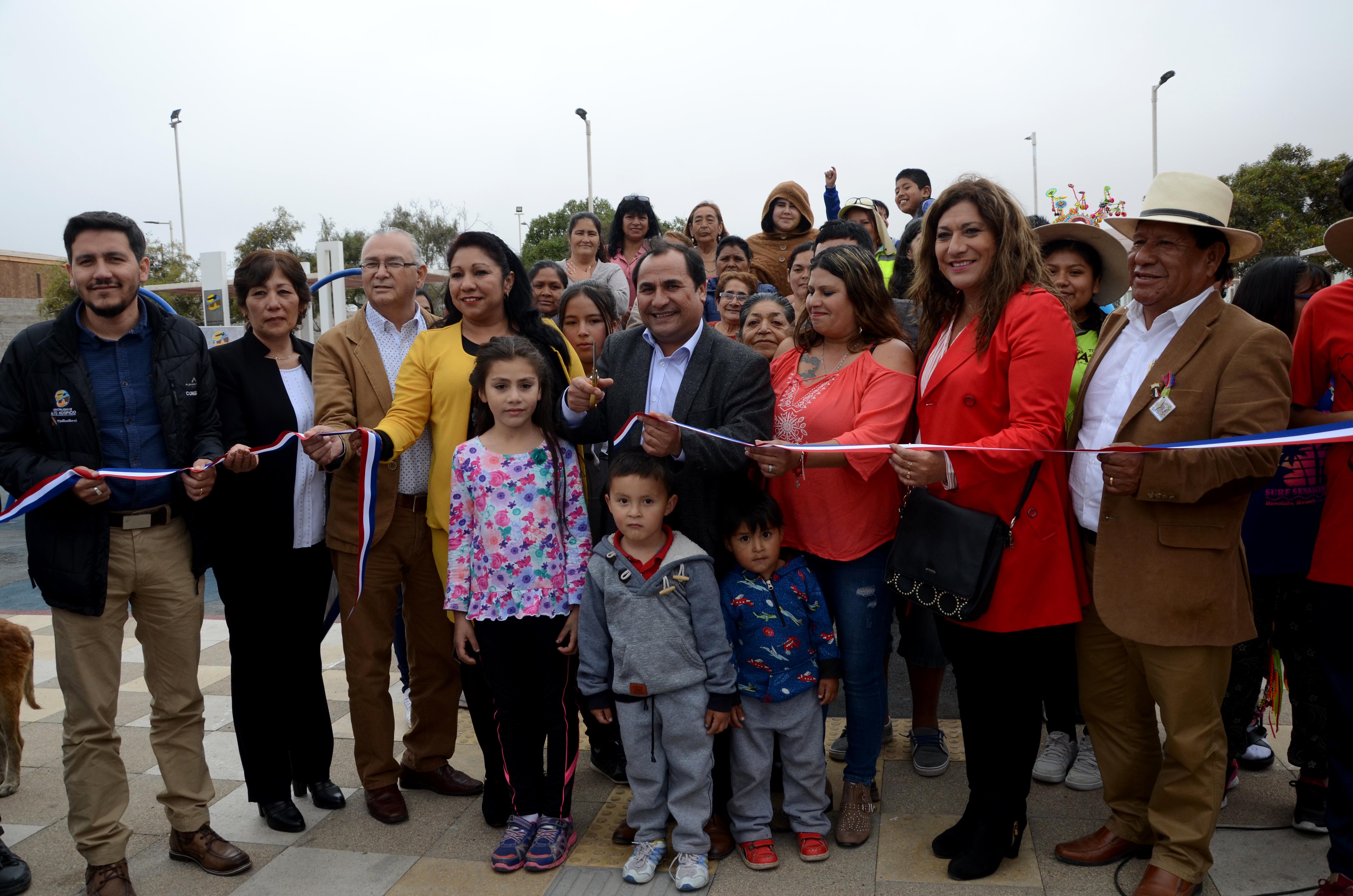 Municipalidad inaugura Plaza Sol Naciente en La Pampa