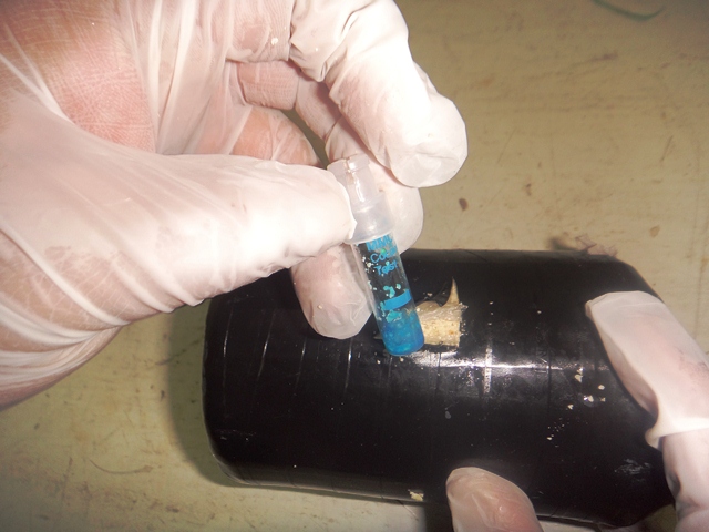 Aduanas detecta droga en envases  de bebidas y de yogurt