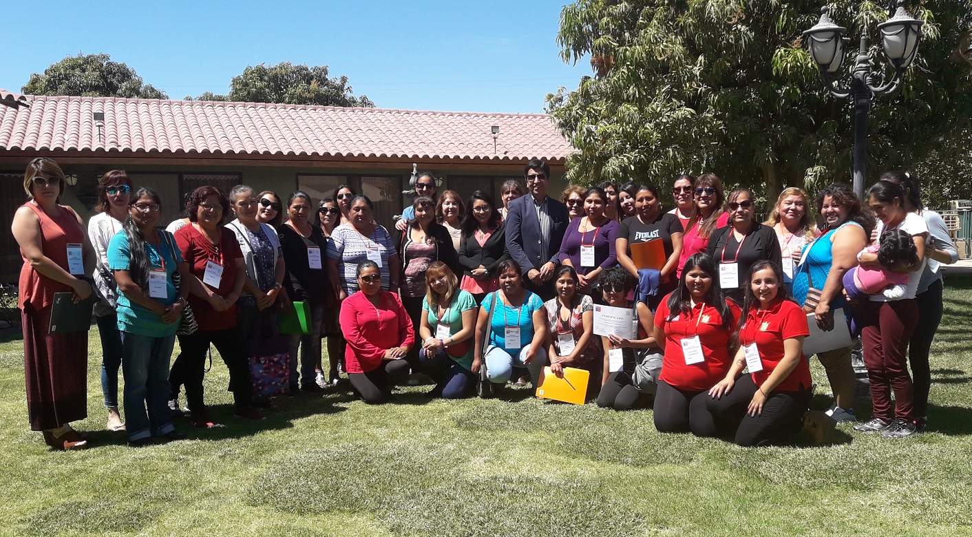Piqueñas del Programa Jefas de Hogar compartieron  sus reflexiones en el encuentro comunal