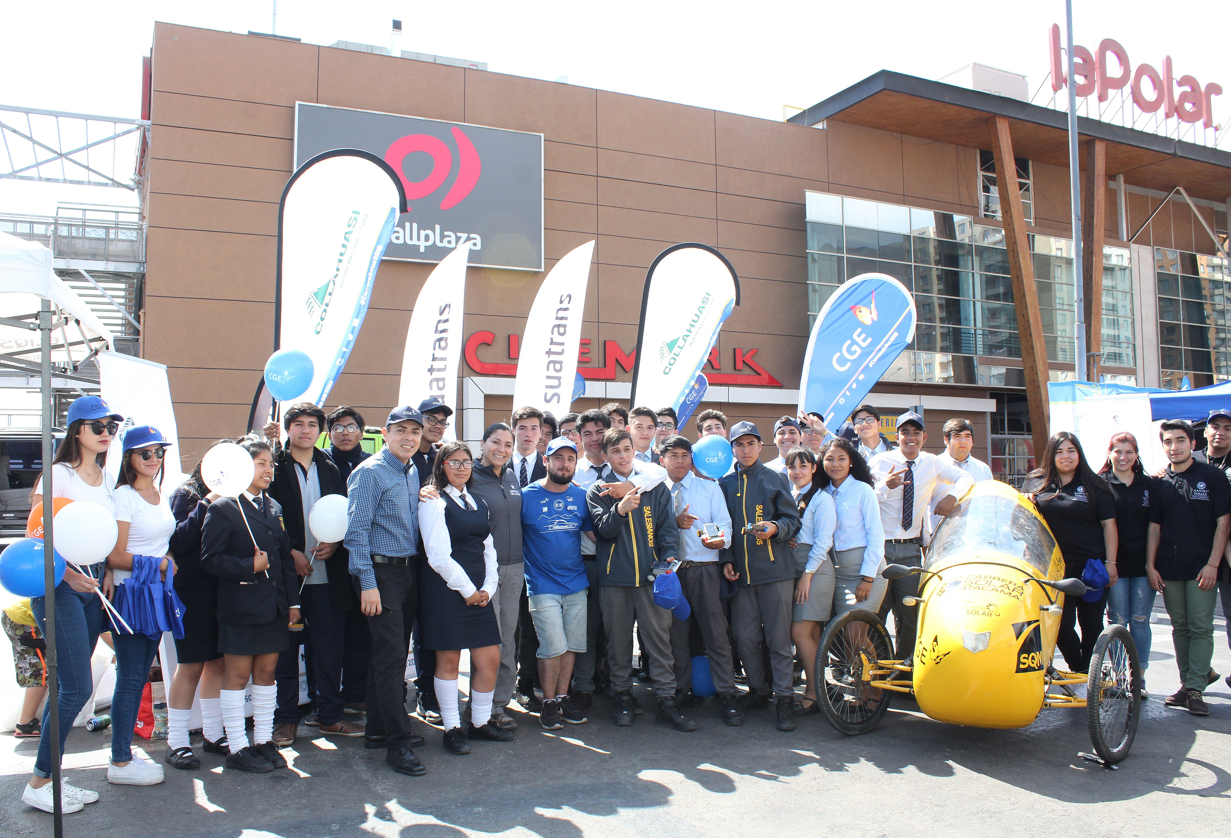 Estudiantes del Liceo Domingo Savio participaron en Taller Solar