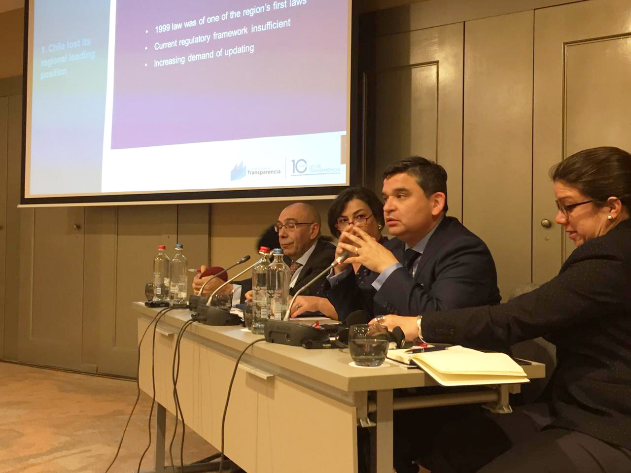 CPLT es la única entidad estatal representando a Chile en cumbre mundial sobre datos personales en Bruselas