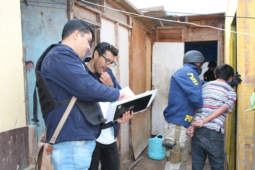 Fiscalía logra condena de 19 imputados por microtráfico en poblaciones de Alto Hospicio