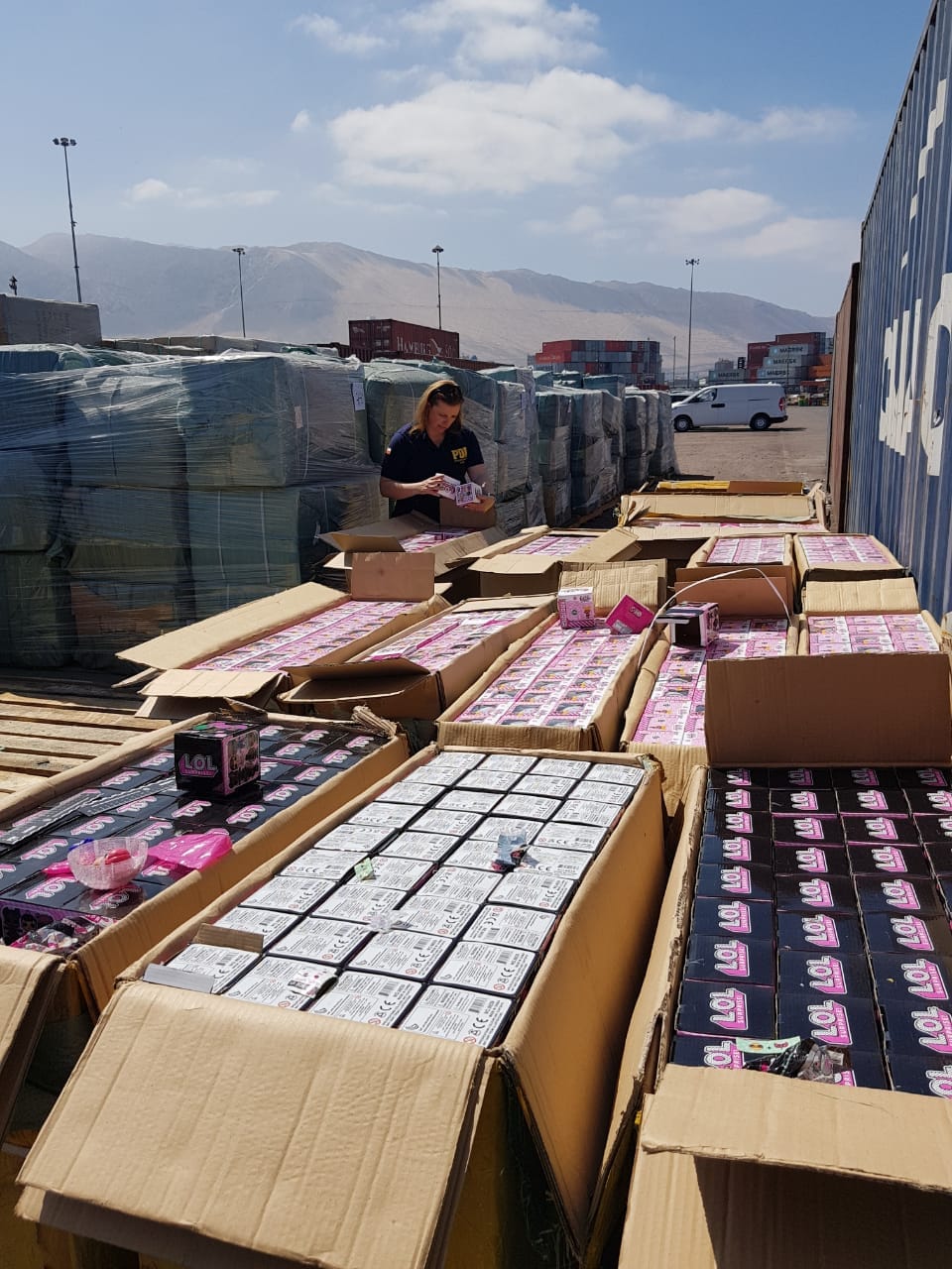 PDI incauta 20 mil 640 muñecas alusivas a la marca L.O.L.