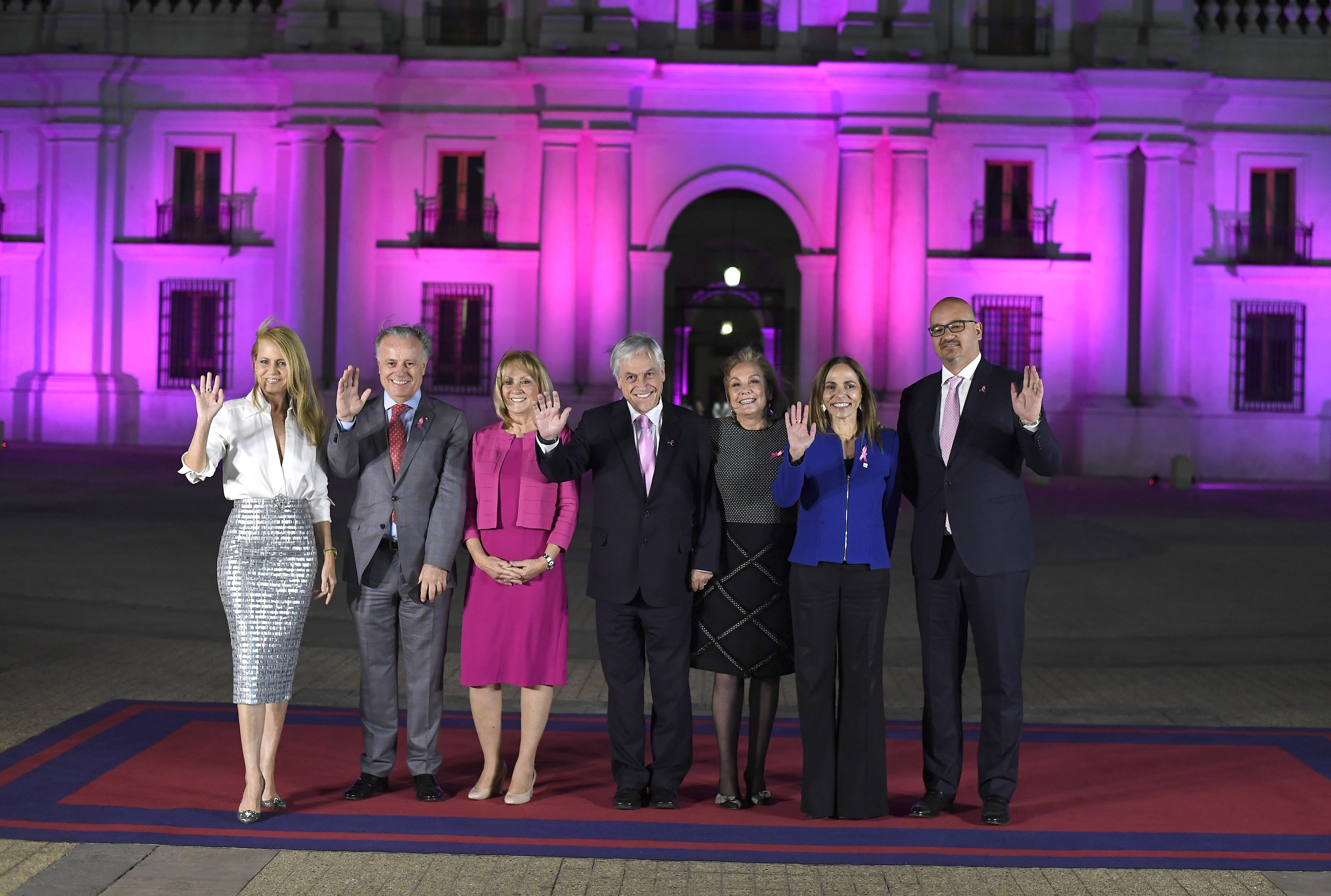 Primera Dama lidera lanzamiento de campaña de prevención contra el Cáncer de Mama en La Moneda