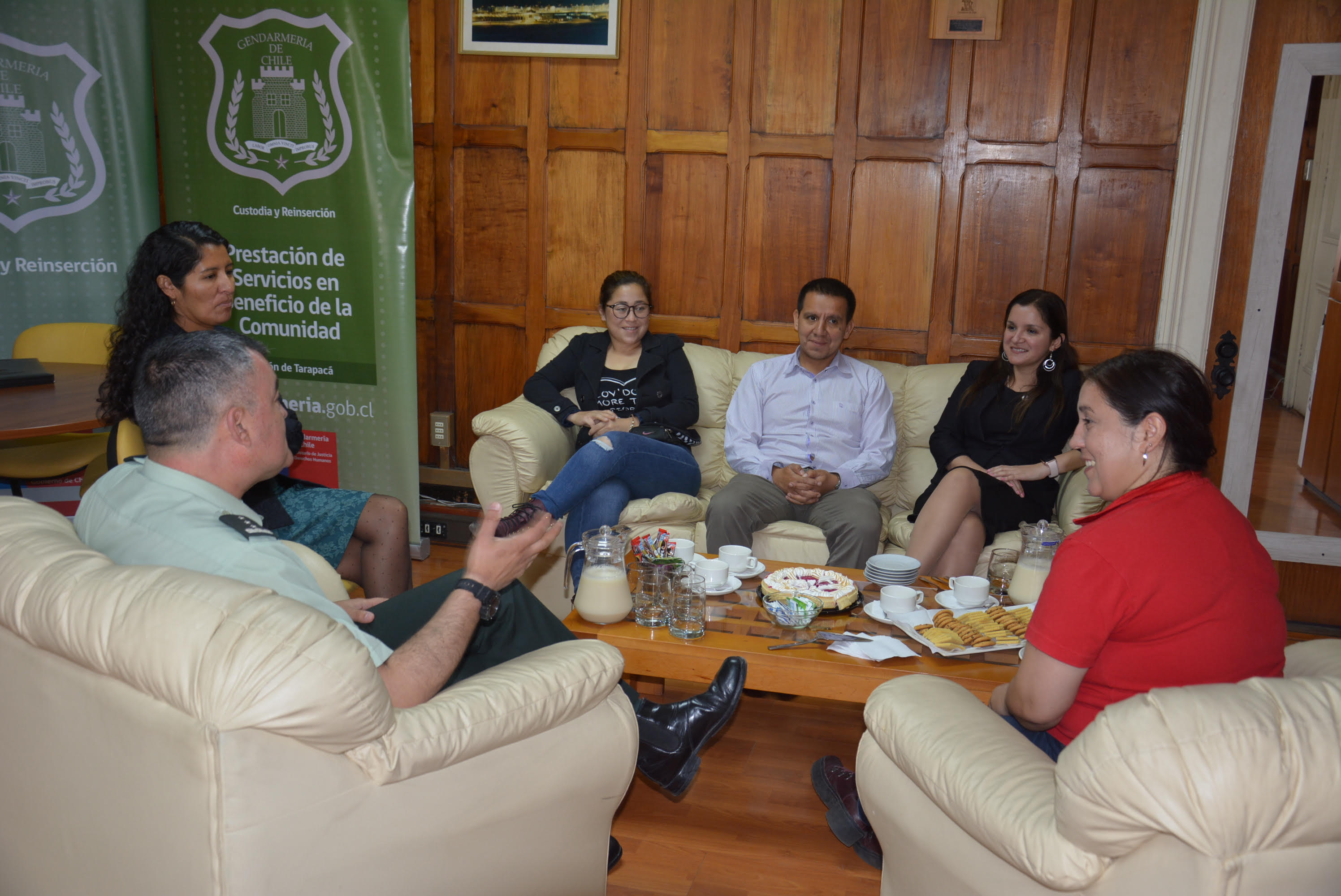 Gendarmería firmó convenio PSBC con Fundación Loreto Patitas del Desierto