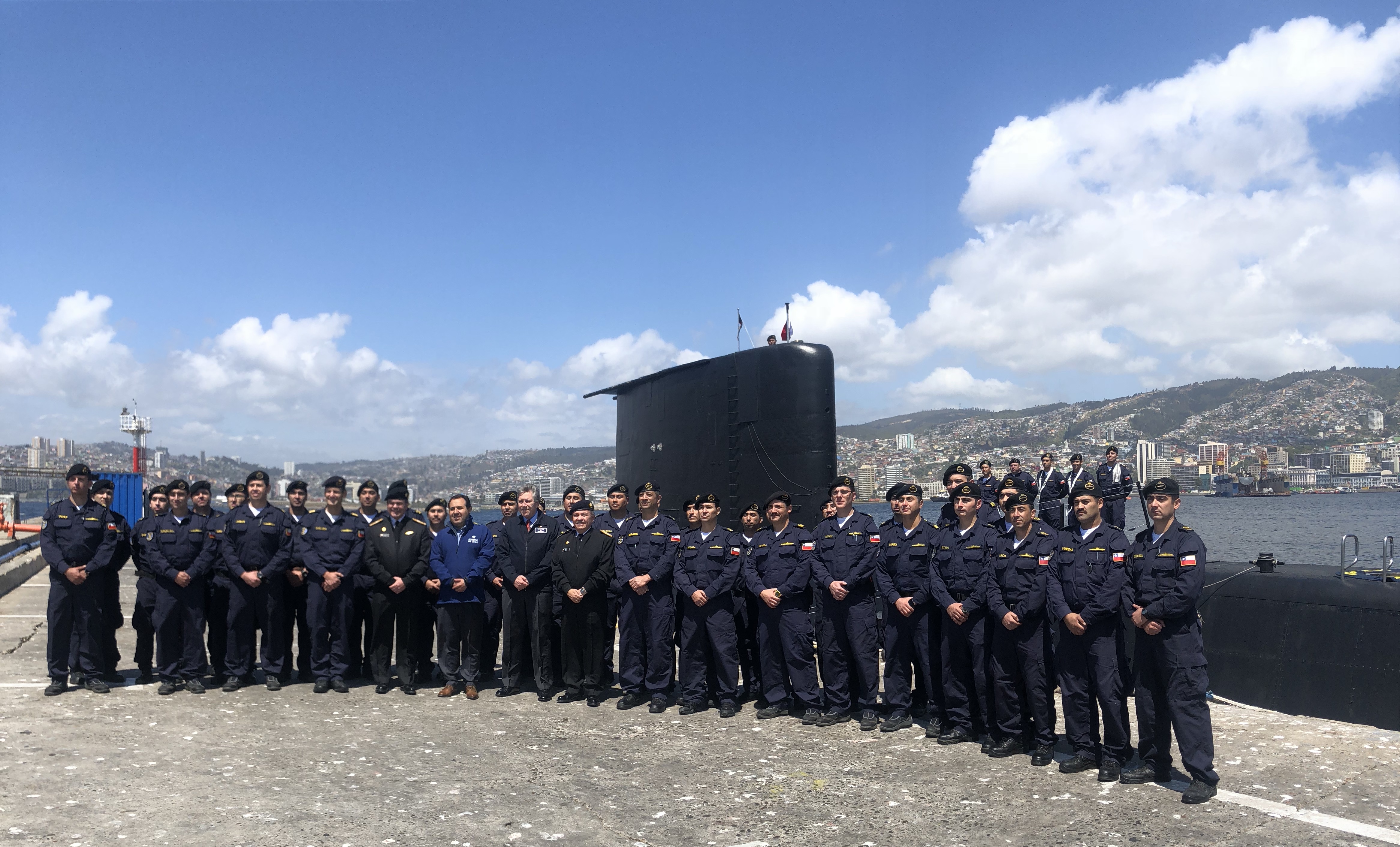 Submarino “Simpson” concluye su participación en ejercicio con EE.UU.