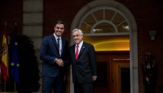 Presidente Piñera impulsa en España una agenda de modernización entre Chile y la Unión Europea