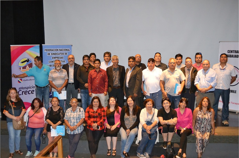 En Alto Hospicio: Con exposición de subsecretaria de Previsión Social  finalizó Congreso Sindical de CTCH
