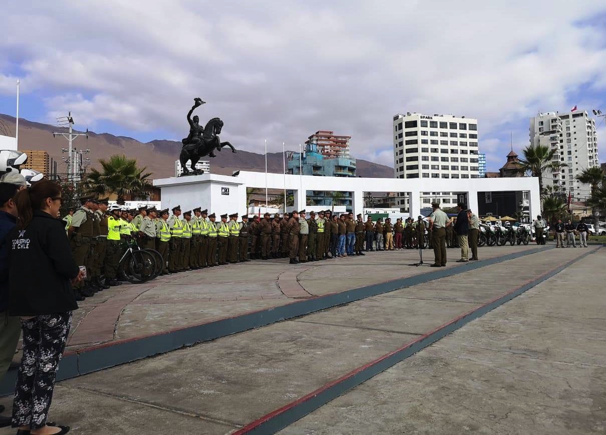 160 detenidos dejó ronda preventiva de Carabineros en Tarapacá