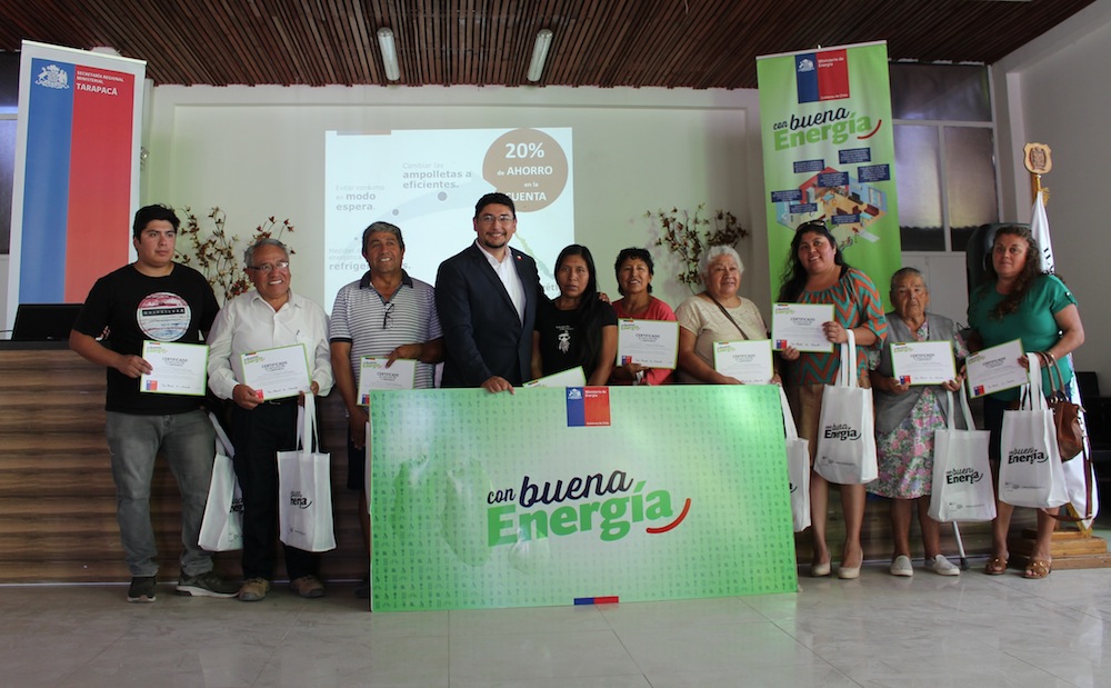 Vecinos se suman al programa “Con Buena Energía” en Pozo Almonte