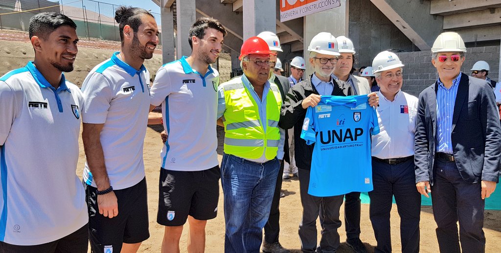 Ministro del MOP en construcción del Estadio «Tierra de Campeones»