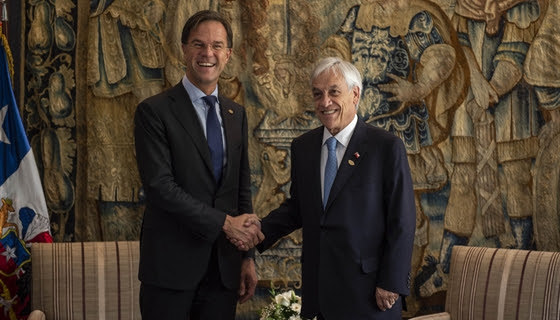 Presidente Piñera se reúne con Primer Ministro de los Países Bajos