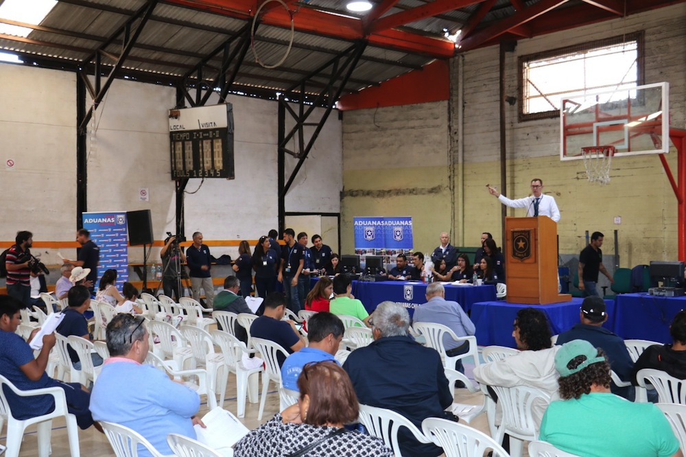 Aduanas Iquique: Subasta recaudó 371 millones de pesos