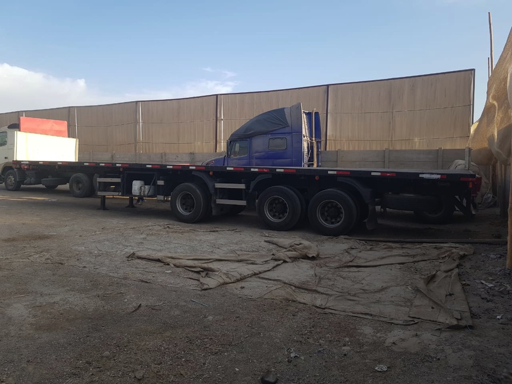 PDI recuperó rampla de camión robada en Antofagasta