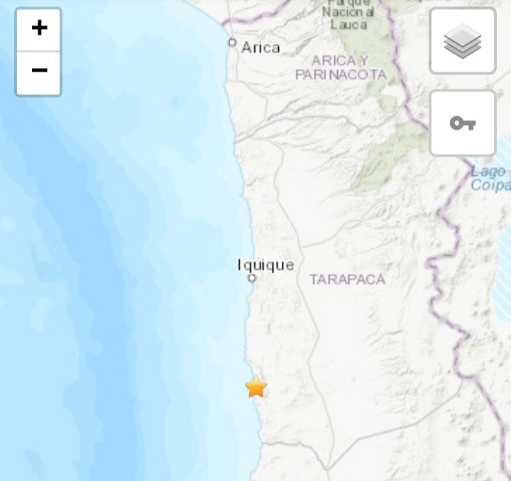 Sismo madrugador: 5.0; USGS informa que alcanzó a los 4.7 en escala de magnitud de momento