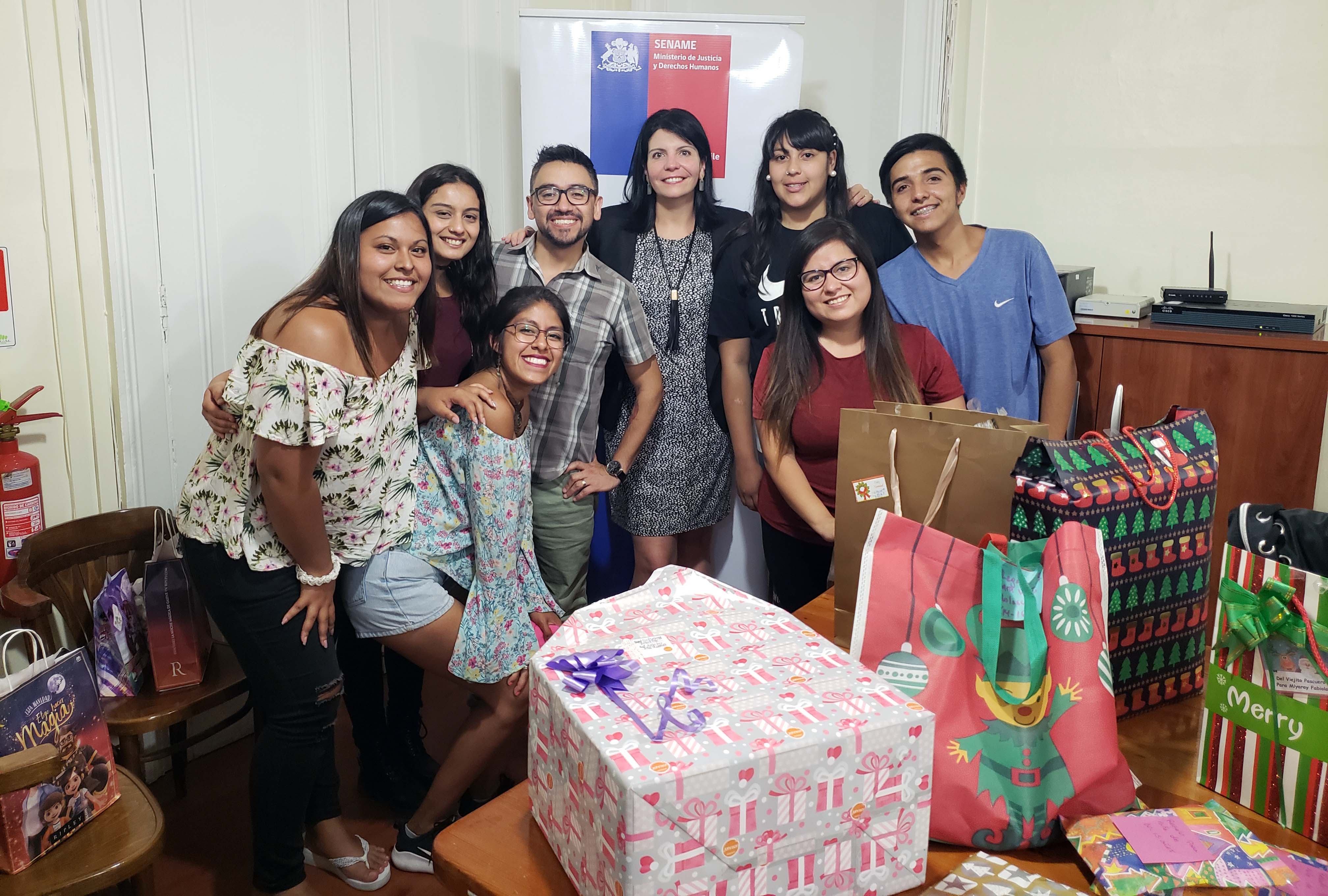 Alumnos de Trabajo Social de la Unap se sensibilizan con el ámbito de Protección del Sename﻿