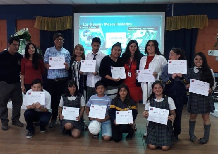 Alumnos del Colegio Nirvana en Conversatorio sobre micromachismos y nuevas masculinidades