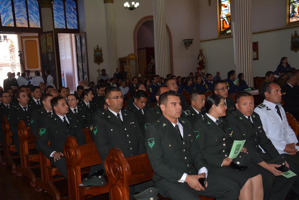Obispo de Iquique rezó por aniversario de Gendarmería