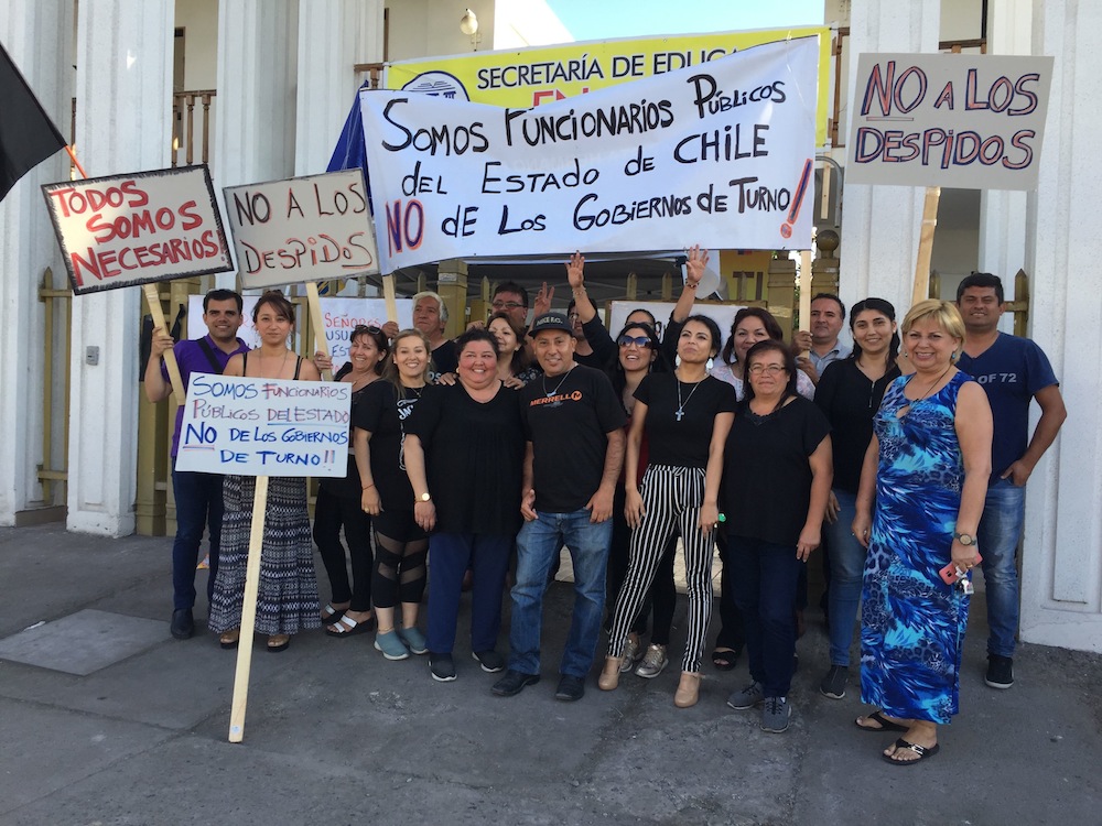 Funcionarios de Educación continuarán en paralización