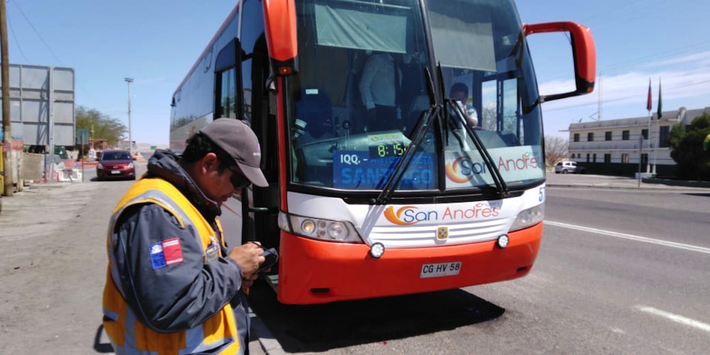 Transportes intensifica sus controles por fiestas de fin de año