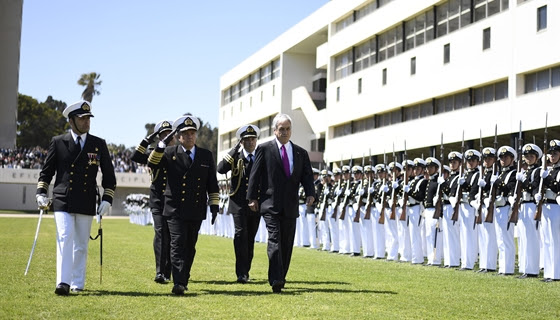 Presidente Piñera encabeza graduación de oficiales de la Escuela Naval
