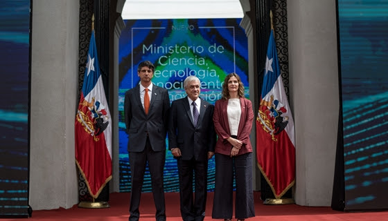 Presidente Piñera pone en marcha nuevo Ministerio de Ciencia y Tecnología
