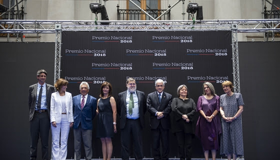 Presidente Piñera entrega los Premios Nacionales 2018