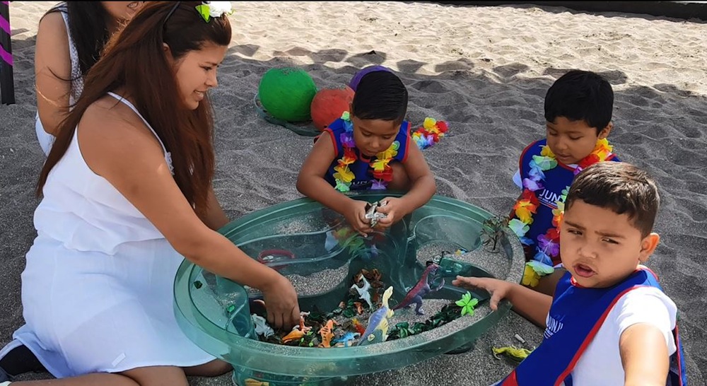 Párvulos de JUNJI  se despiden de jardín con entretenida experiencia educativa