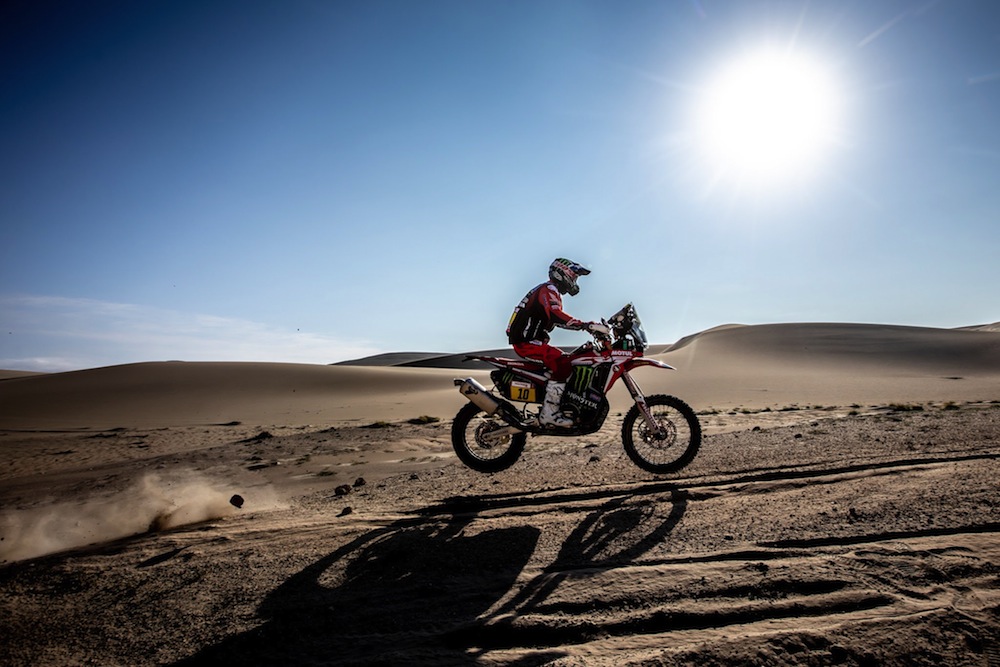 «Nacho» Cornejo logró el segundo puesto en la séptima etapa del Dakar﻿