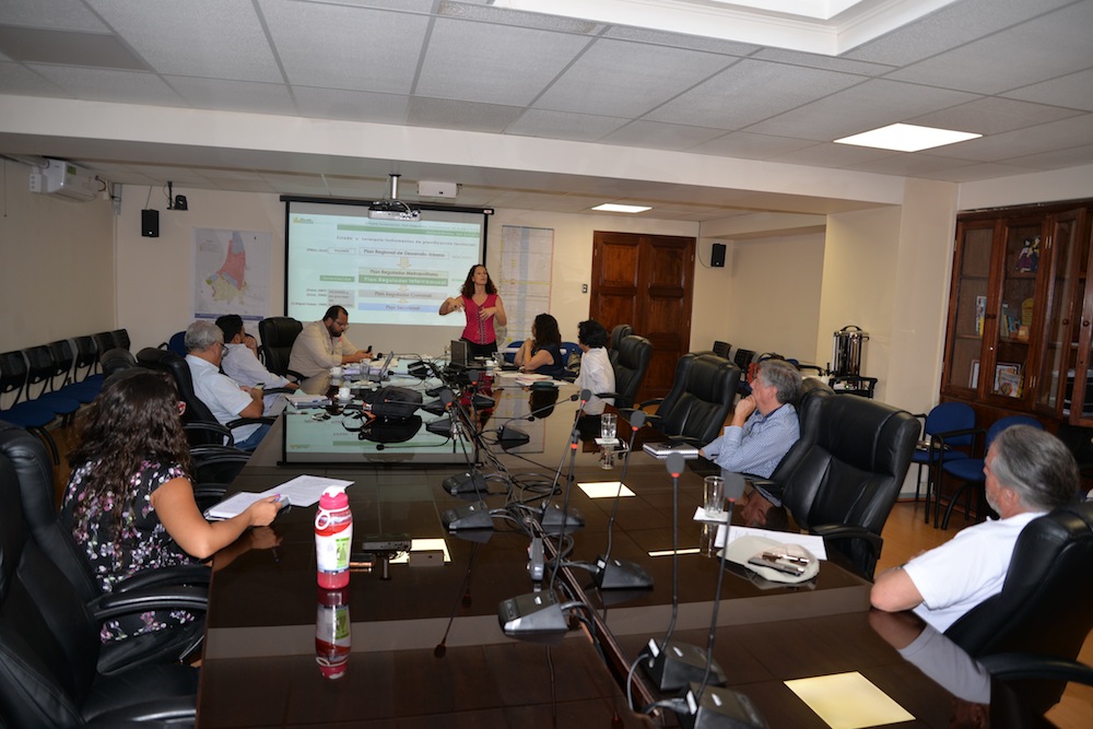 Consejeros regionales conocieron nuevos detalles de la fase técnica del Primer Plan Regulador Intercomunal