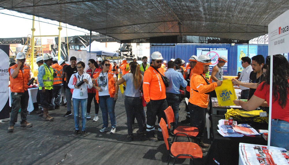 Comités Paritarios de ITI desarrollan masiva jornada preventiva en terminal concesionado